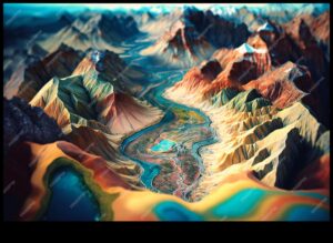 نغمات الأرض: لوحات الألوان الطبيعية في فن المناظر الطبيعية