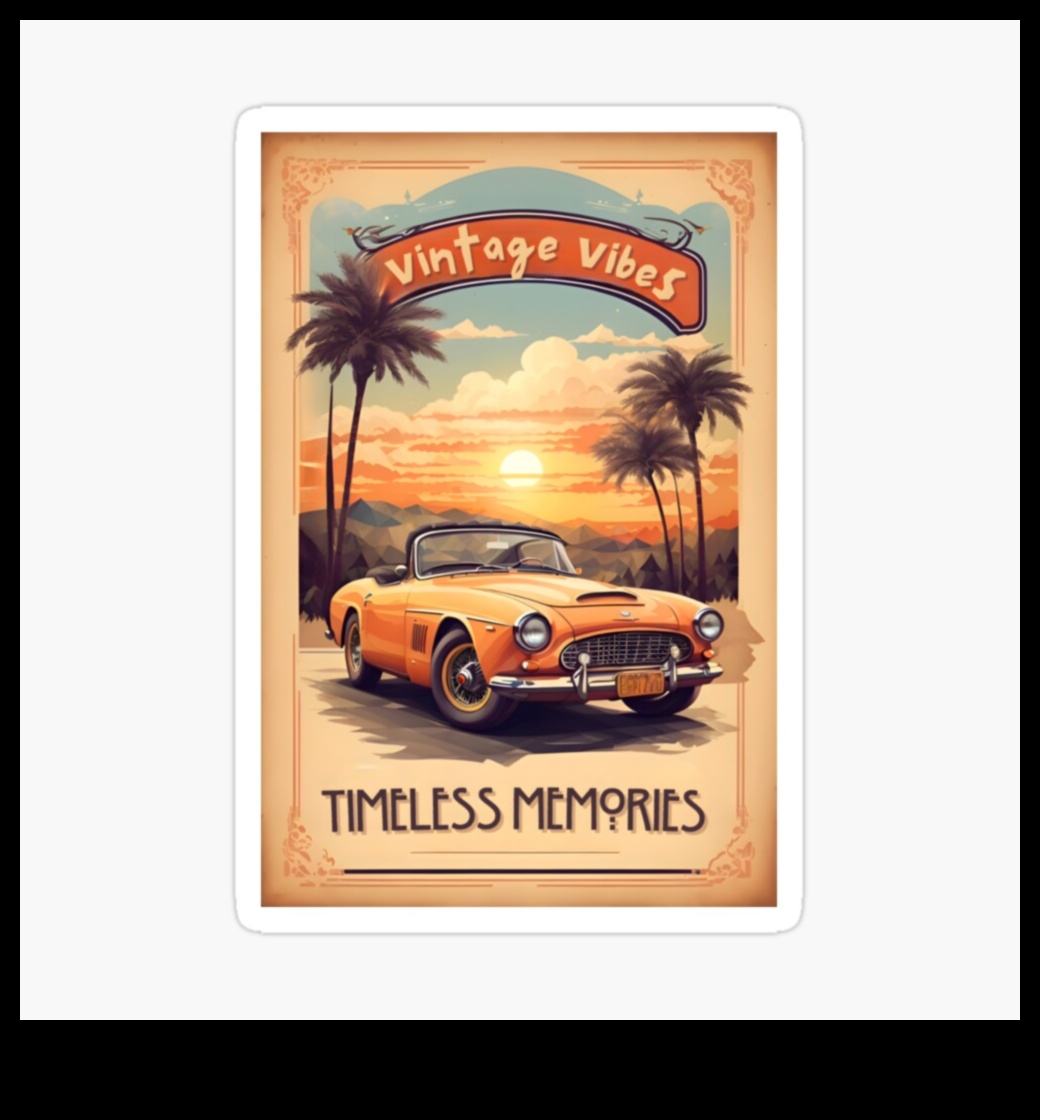 المشاعر العتيقة: احتفال بجماليات السيارات على مر السنين