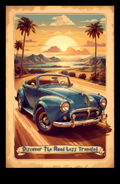 المشاعر العتيقة: احتفال بجماليات السيارات على مر السنين