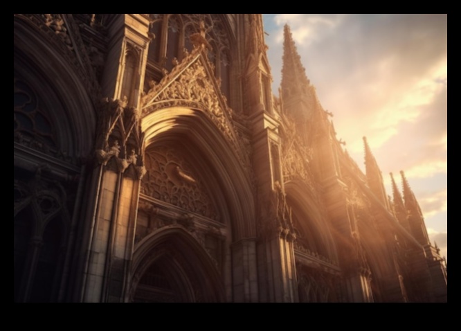 كشف النقاب عن العظمة القوطية: رحلة في التصوير المعماري