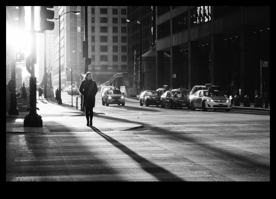 مناظر المدينة السينمائية: التنقل في الدراما الحضرية من خلال أنماط تصوير الشوارع