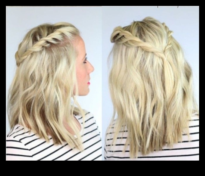 تابع بوهو شيك: تسريحات الشعر البوهيمية المتوسطة الأنيقة دون عناء