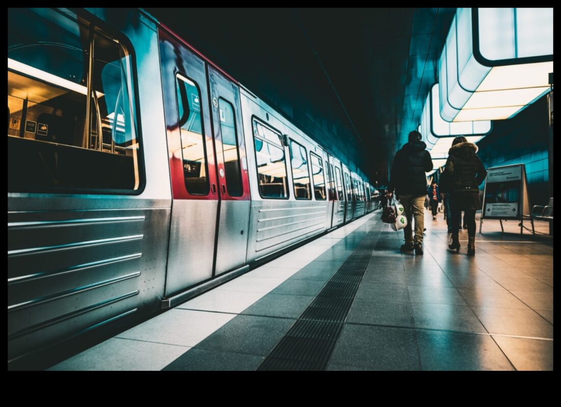 المتجولون في المناطق الحضرية: استكشاف نبض المدينة في وسائل النقل العام