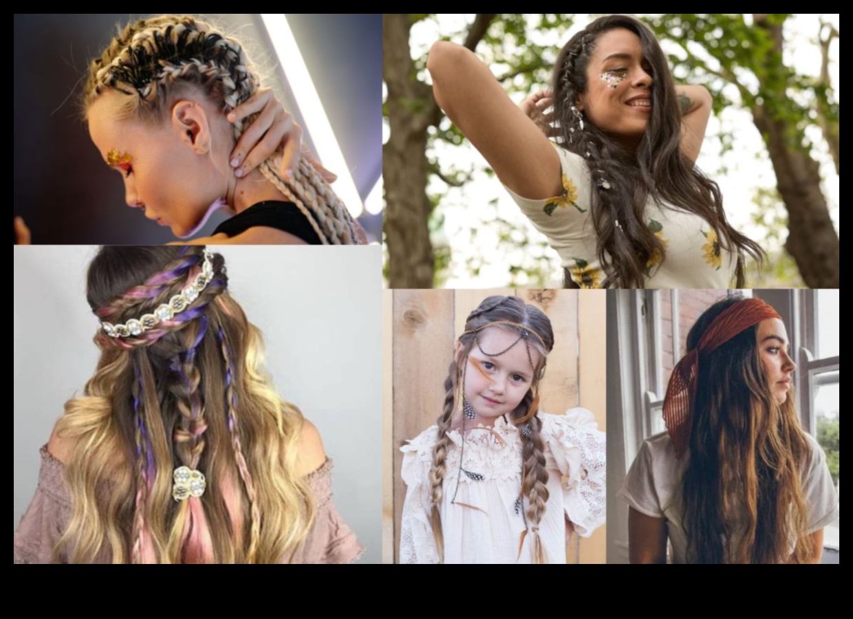 بوهو بليس: تسريحات شعر أنيقة للحفلات البوهيمية دون عناء