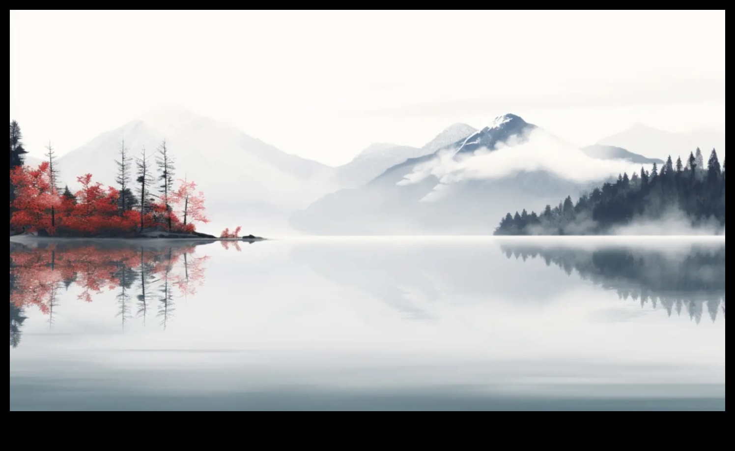 التضاريس الهادئة: تصوير المناظر الطبيعية الهادئة