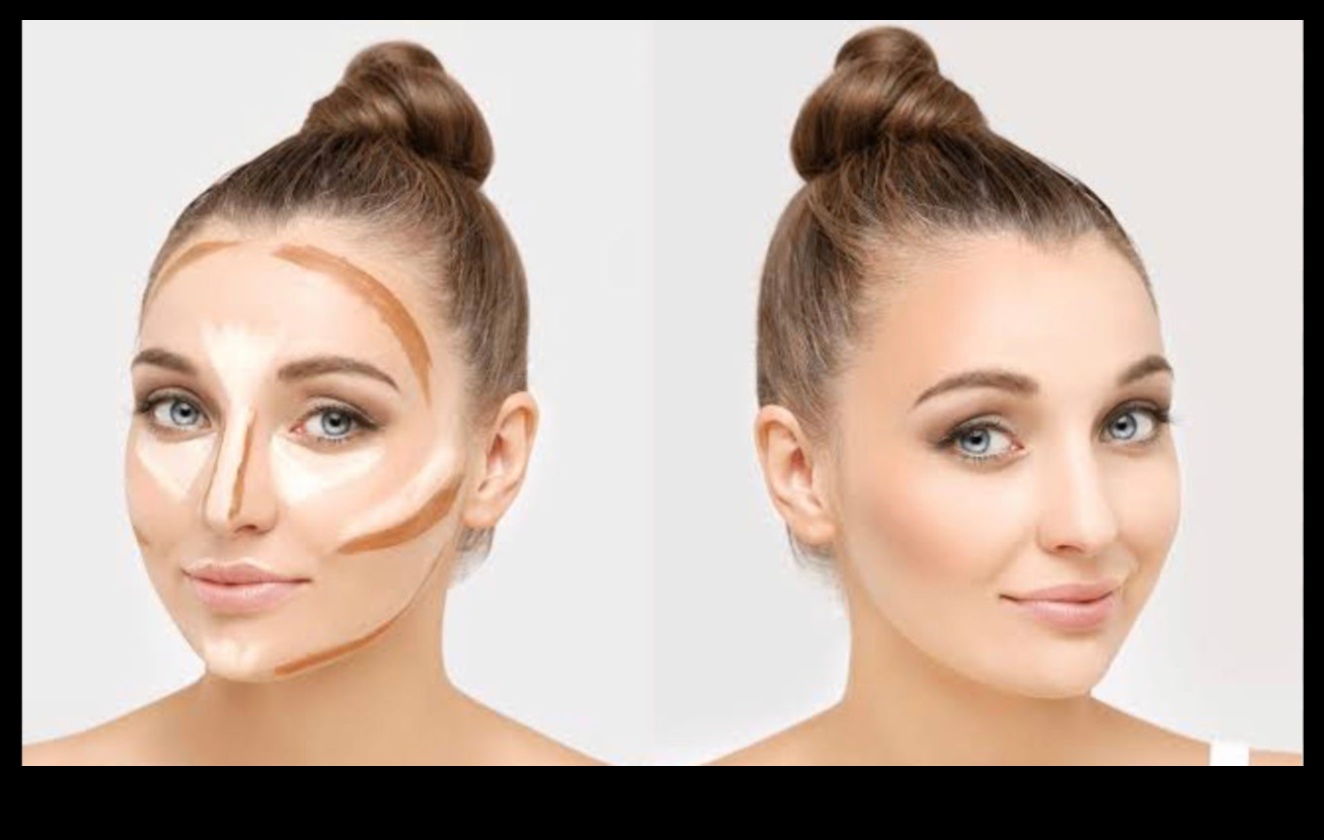 فن تحديد الوجه: تعزيز ملامحك بشعر متوسط